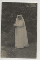 Morée (41) : GP De Melle Odette Chapelain En Communiante En 1910 (animé) PF CP PHOTO VERITABLE RARE. - Moree