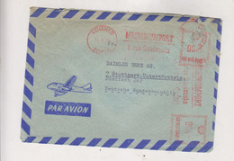 BULGARIA SOFIA 1965 Airmail   Cover To Germany Meter Stamp - Lettres & Documents