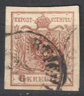 Hungary 1850 - Coat Of Arms AUSTRIA - 6 Kr. - ...-1867 Vorphilatelie