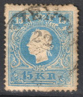 SZENTES Hungary 1858 - Franz Joseph King Emperor Austria 15 Kr - ...-1867 Prephilately