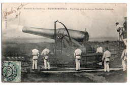 (50) 717, Equeurdreville, Collection PB 56, Tirs D'une Pièce De Coête Par L'Artillerie Coloniale - Equeurdreville