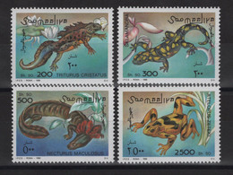 Somalie - N°512 à 515 - Faune - Reptiles - Cote 15€ - * Neufs Avec Trace De Charniere - Somalia (1960-...)