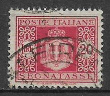 REGNO D'ITALIA LUOGOTENENZA 1945 SEGNATASSE SENZA FASCI SASS. 85 USATO VF - Used