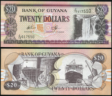 Guyana 20 Dollars. ND (2009) Unc. Banknote Cat# P.30f - Guyana
