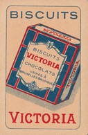 Victoria Biscuits  Bruxelles1 Kaart 1card - Carte Da Gioco