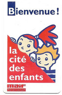 @+ Carte Entrée La Geode N° GE16 - Cité Des Enfants - VERSO 00055 (1996) - Kinokarten