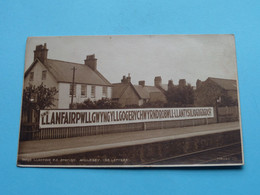 Llanfair PG Station, Anglesey ( 58 Letters ) 19290 ( Edit. Judges  ) Anno 1938 ( See/voir Scans ) ! - Anglesey