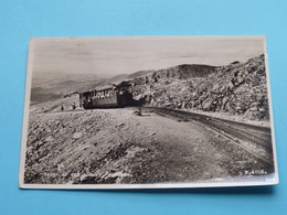 TRAIN At The Summit SNOWDON ( Edit. W.4I02. / Valentine ) Anno 1956 ( See/voir Scans ) ! - Municipios Desconocidos