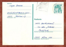 P 104 Burg Eltz, MS Gruene Woche Berlin, Nach Koeln 1978 (10638) - Postales - Usados