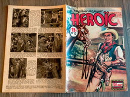 HEROIC N° 12 LE SECRET DE YUMA Les Conquérants D'un Monde Les Aventures De TIM FELIX ET NESTOR TILLERAND SAGE 5/09/1950 - Sagédition