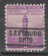 USA Precancel Vorausentwertungen Preo Locals Ohio, Leesburg 729 - Preobliterati