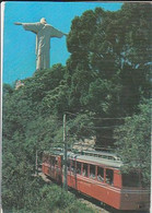 Delcampe - Brazil & Marcofilia, Rio De Janeiro, Ascent To Corcovado, Cidade De Lima A Lisboa 1987 (8876) - Monumentos