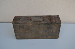 Caisse à Munition En Bois De Mitrailleuse MG 08/15 - 1914-18