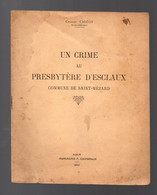 Saint Mézard (32 Gers)   Un Crime Au  Presbytère  D'Esclaux 1952   (M4584) - Midi-Pyrénées