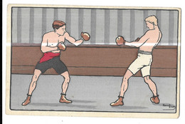 Illustrateur Harry Eliott, Boxe (A13p1) - Elliot