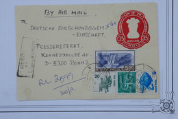 BE3 INDIA BELLE LETTRE  DEVANT 1958  FECAMP+AFFRANCH. INTERESSANT - Lettres & Documents