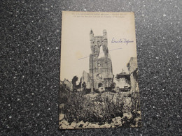 RENINGHE / RENINGE: L'Eglise - 1914 - 1918 (voorkant Beschreven !!!) - Guerre 1914-18