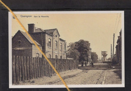 PHOTO QUAREGNON MONSVILLE GARE  HAINAUT REPRO - Quaregnon