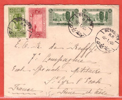 GRAND LIBAN LETTRE DE 1926 DE BEYROUTH POUR SAINT CYR L'ECOLE FRANCE - Storia Postale