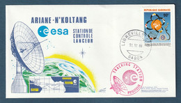 ✈️ Gabon - Ariane N'Koltang - Station De Contrôle Satellites - 1988 ✈️ - Afrika