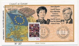 Env Affr. 2,80F La Presse...- OMEC Session Du Parlement Européen STRASBOURG 15/2/1994 / Taslima NASREEN Prix Sakharov - Briefe U. Dokumente