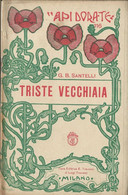 G.B. SANTELLI: TRISTE VECCHIAIA - API DORATE - EDITRICE SCOLASTICA TREVISINI - MILANO 1920 ILLUSTRAZIONI DI FORNARI - Kinder Und Jugend
