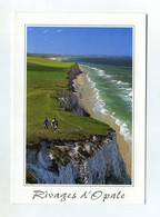 CP Voyagée En 2000 De Montreuil Sur Mer Vers Créteil. Rivages D'Opale. Baie De Wissant, Falaises Du Cap Blanc-Nez. - Wissant