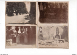 LOT De 4 PHOTOS - FRANCE 13 ARLES Les Aliscamps - 1904 - Oud (voor 1900)