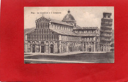 ITALIE---PISA---La Cattedrale E Il Campanile--voir 2 Scans - Pisa