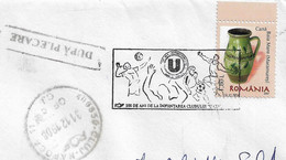 SPECIAL CANCELLATION WITH SPORT - CENTENARY OF THE INAUGURATION OF  CLUJ UNIVERSITY CLUB - Storia Postale