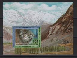 Tadjikistan - BF N°11 - Faune - Chat - Cote 5€ - ** Neuf Sans Charniere - Tajikistan