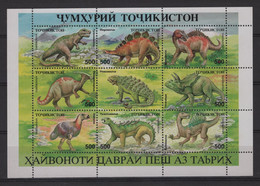 Tadjikistan - BF N°4 - Faune Prehistorique - Cote 10€ - ** Neuf Sans Charniere - Tajikistan