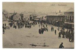 Belarus   Weißrussland   Grodno  Lida   Marktplatz      FIRST WORLD WAR - Belarus