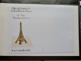 Monaco   Enveloppe  Salon 2010 - Carnets