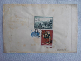 STORIA POSTALE CINA CHINA 1957 The 30th Anniversary Of People's Liberation Army AND 1961 Tang Dynasty Pottery FOR MESTRE - Covers & Documents