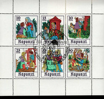 DDR Kleinbogen 2382 - 2387 Märchen Rapunzel Used Gestempelt ETSTS - 1971-1980