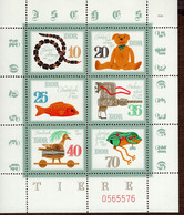 DDR Kleinbogen 2661 - 2666 Historisches Spielzeug MNH Postfrisch Neuf ** - 1981-1990