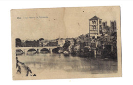 Le Pont Et La Collégiale.Expédié à Bléharies. - Hoei