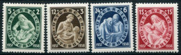 AUSTRIA 1937 Winter Relief MNH / **.  Michel 642-45 - Unused Stamps