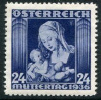 AUSTRIA 1936 Mothers' Day MNH / **.  Michel 627 - Unused Stamps