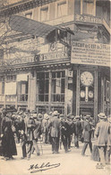 PARIS-75009-CIRCUIT DE L'EST- L' APPAREIL DE LEBLAC VAINQUEUR DU CIRCUIT DE L'EST 1910 EXPOSE BLD POISSONNIERE - Arrondissement: 09