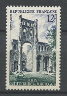 FRANCE 1954 N° 985 ** Neuf MNH Superbe C 2 € Abbaye De Jumièges Ruines Churchs - Unused Stamps