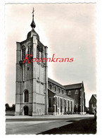 Herenthout De Kerk Groot Formaat ZELDZAAM Kleefschade - Herenthout