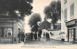 12-SEVERAC-LE-CHATEAU- PLACE DE LA LIBERTE - Autres & Non Classés