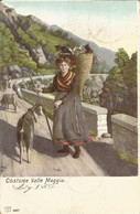 SWITZERLAND - COSTUME VALLE MAGGIA - ED. PVKZ REF #6867 - 1902 - Maggia