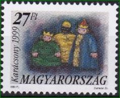 1999 Ungarn, Mi: 4567*, Christmas, Drei Könige - Unused Stamps