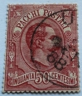 Italie Italy Italia 1884 Colis Postaux Pacchi Postali Humbert Umberto I Yvert 3 O Used Usato - Postal Parcels