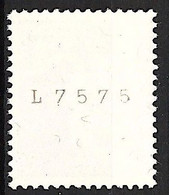 Schweiz Suisse 1939: Rolle MIT NUMMER L7575  "LANDESAUSSTELLUNG" Zu 229yR.01 Mi 345yR ** Postfrisch MNH (Zu CHF 17.00) - Francobolli In Bobina
