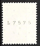 Schweiz Suisse 1939: Rolle MIT NUMMER L7575  "LANDESAUSSTELLUNG" Zu 229yR.01 Mi 345yR ** Postfrisch MNH (Zu CHF 17.00) - Rouleaux