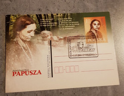 POLAND CARTE POSTALE PAPUSZA WITH SPECIAL CANCELLED - Cartoline Maximum